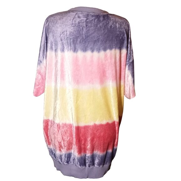 NEW Anthropologie Maronie Tie-Dye Mini‎ Dress/Tunic/Swim Cover-Up Size M - Picture 5 of 11